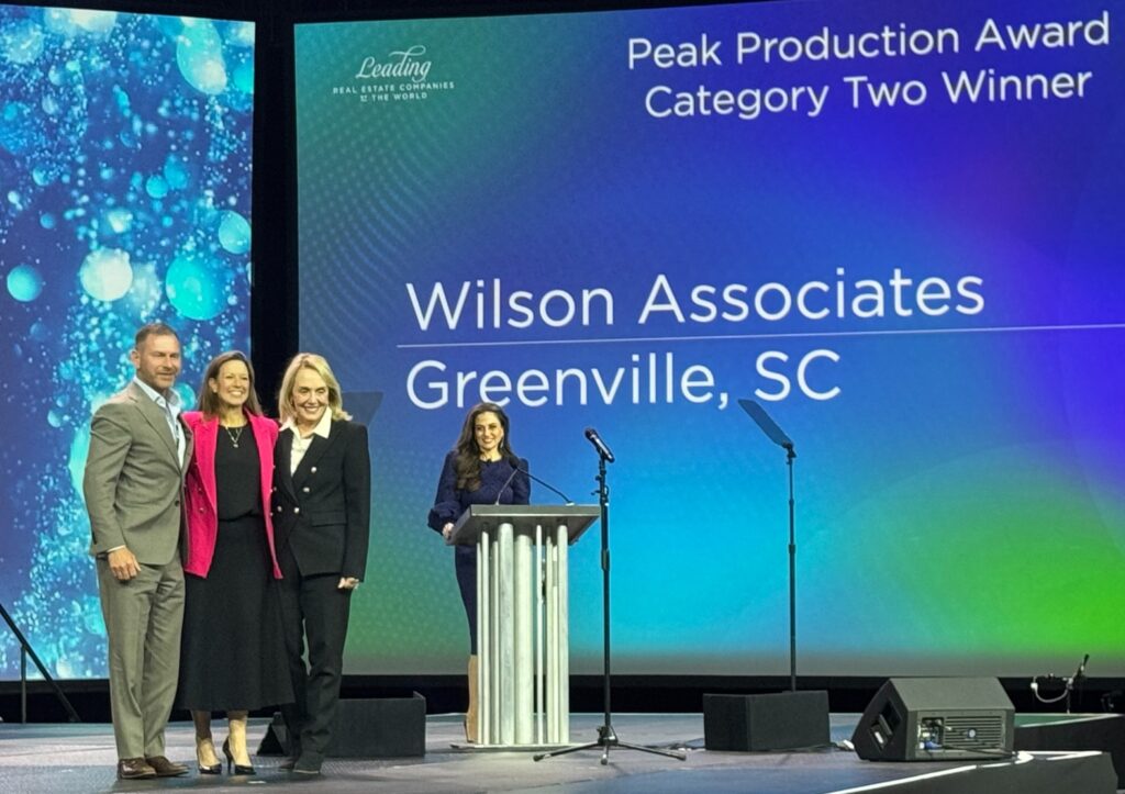 Wilson Associates Tops Greenville Area MLS in Agent Performance, Average Price, Total Sales Volume in 2024